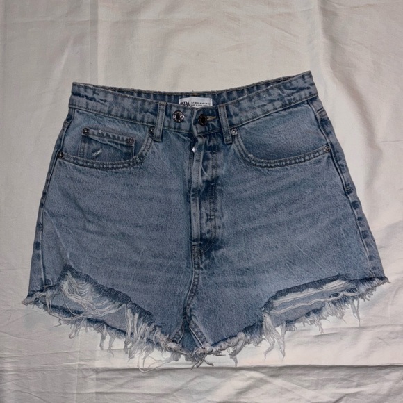 Zara Pants - Zara Blue Denim Skirt